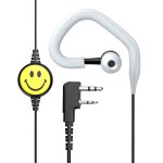 Headset Manufacturer - Smile Face 2 Pin Clear Tube