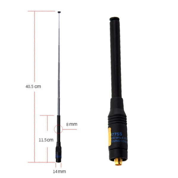 FM Antenna Manufacturer - RH775 UHF VHF Dual Band
