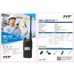 DMR Radio Supplier - TYT MD-760 5W Digital Transceiver