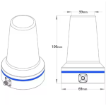 Vehicle Antenna Manufacturer - XT-LITE Magnetic Roof