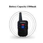 Mini Walkie Talkie Factory - Baofeng BF-C50 USB-C Dual PTT