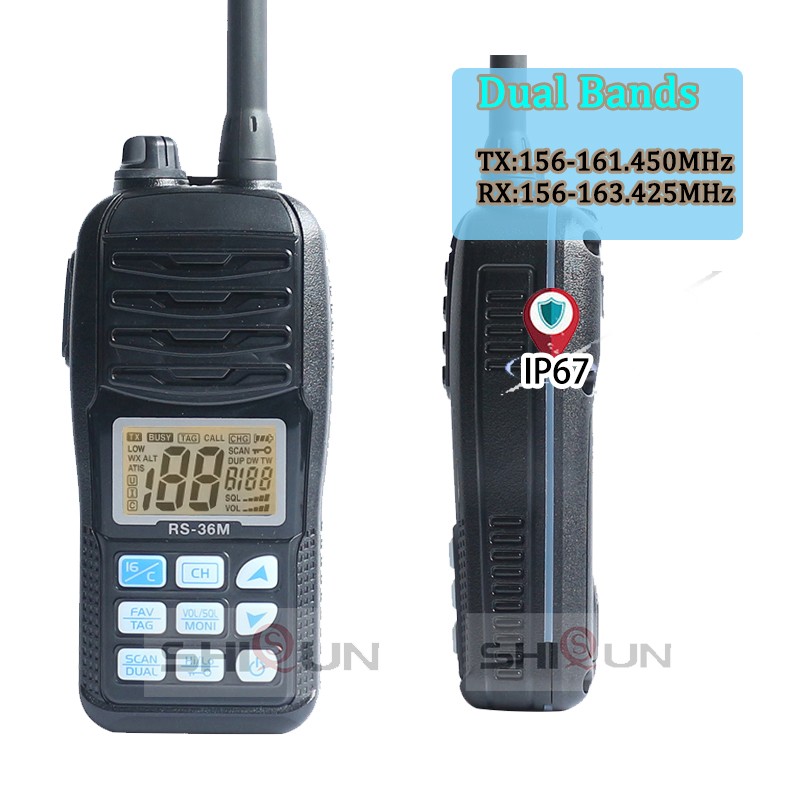 Marine Walkie Talkie Manufacturer - Quanzhou RS-36m 5W