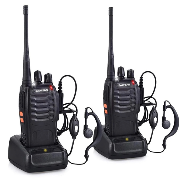 Walkie Talkie Factory - BF-888S With Earphone UHF