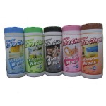 Auto Wet Wipes Supplier - Eco Friendly 80pcs Multipurpose Car Care