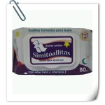 Baby Face Wipes Manufacturer - 80pcs PET Pure Water Soft Scented