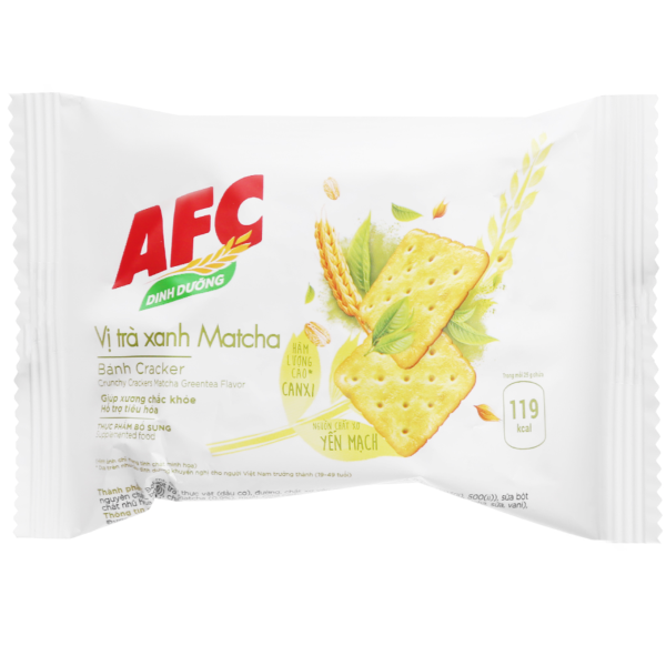 Green Tea Cracker Factory - AFC Matcha Sugar Wafer
