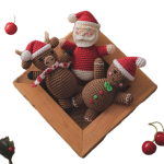 Knitted Doll Supplier - Christmas Santa Claus