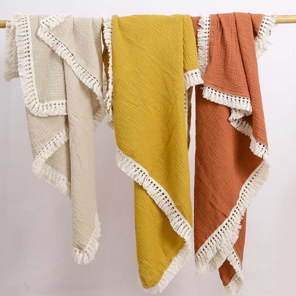 Baby Towel Supplier - Double Crepe Multifunction