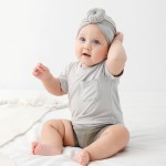 Baby T-shirt Supplier - Bamboo Fiber Round Neck