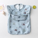 Baby Bib Supplier - Custom Printed PU Feeding Smock