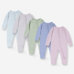 Baby Pajamas Manufacturer - Footed Zip Romper