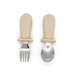 Baby Cutlery Supplier - Silicone Handle Fork