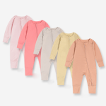 Baby Pajamas Manufacturer - Footed Zip Romper