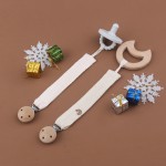 Pacifier Chain Factory - Beech Wooden Holder Clip