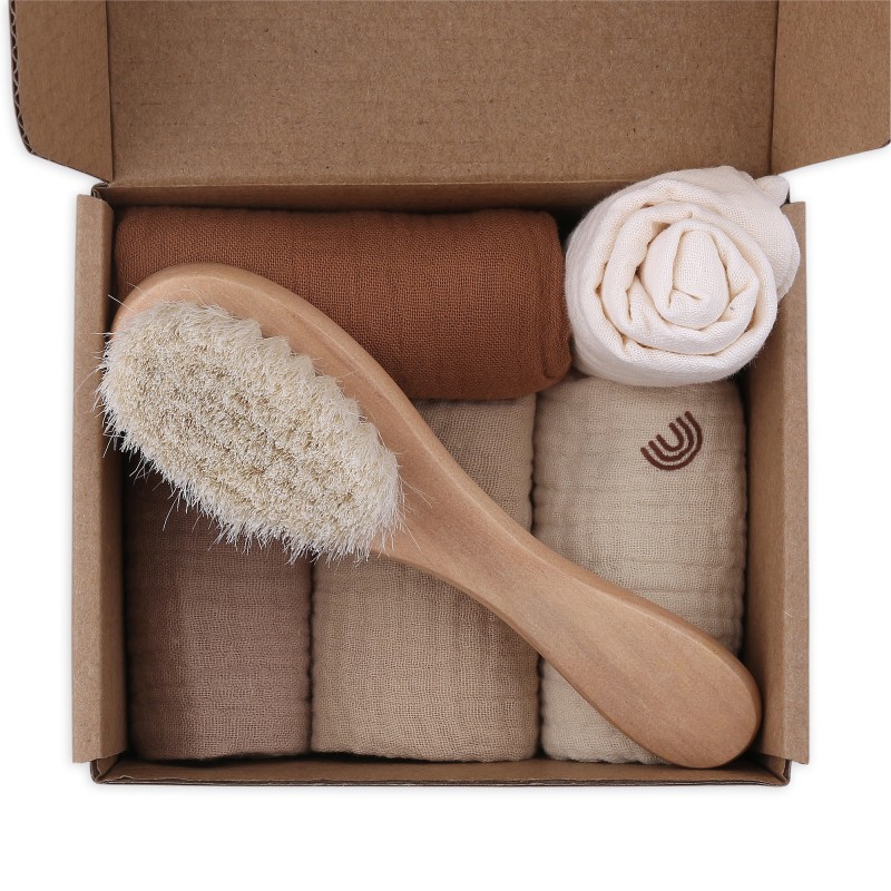 Baby Handkerchief Factory - Muslin 5pcs Set Gift