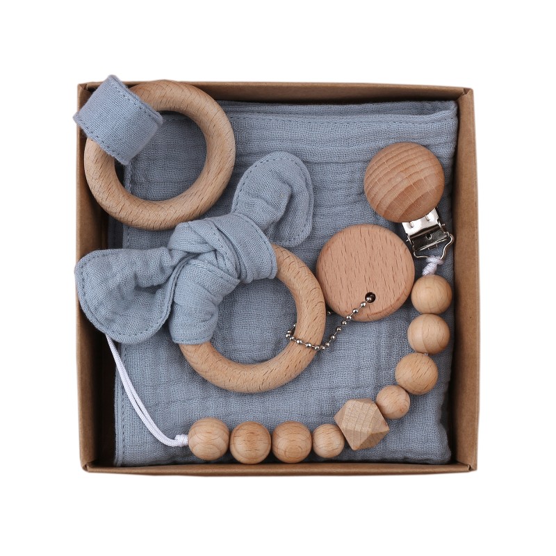 Newborn Gift Set Manufacturer - Pacifier Clip Chain