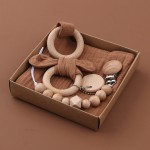 Wooden Teether Supplier - Cotton Baby Teething Ring