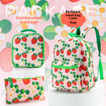 Schoolbag Set Factory - Three-Piece Cartoon Logo