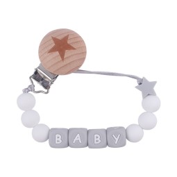 Baby Pacifier Chain Factory - Food Grade Star Teether