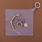 Baby Toy Set Factory - Cotton Towel Wooden Teethers