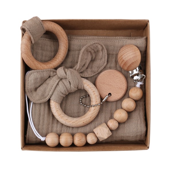 Wooden Teething Toy Factory - Newborn Bathing Set