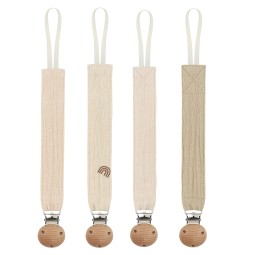 Pacifier Chain Factory - Beech Wooden Holder Clip