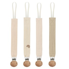 Pacifier Chain Factory - Beech Wooden Holder Clip