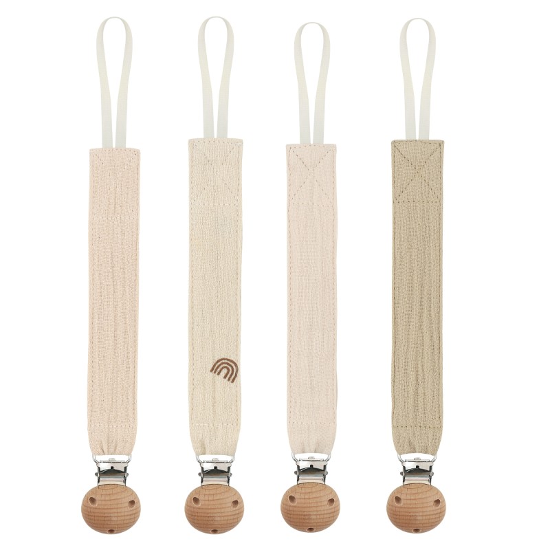 Pacifier Chain Factory - Beech Wooden Holder Clip