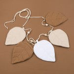 Wall Decor Factory - Muslin Fabric Leaf