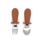 Baby Cutlery Supplier - Silicone Handle Fork