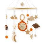 Baby Mobile Supplier - Knitted Montessori Boho