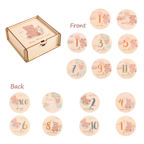 Photo Cards Factory - Monthly Milestone Custom