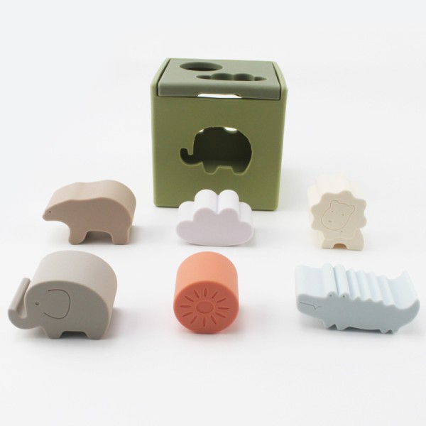 Puzzle Toy Factory - Silicone Animal Matching