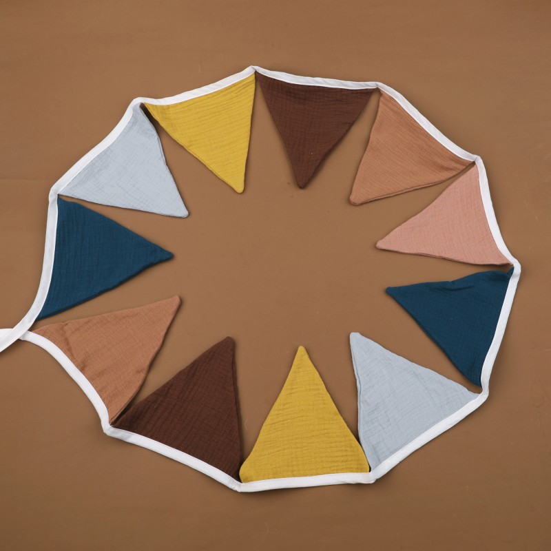 Bunting Banner Factory - Muslin Fabric Triangle