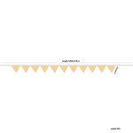 Bunting Banner Factory - Muslin Fabric Triangle
