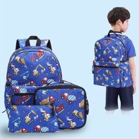 Kids Backpack Factory - Geometric Pattern Preschool