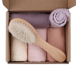 Baby Bath Set Factory - Handkerchief Wood Brush
