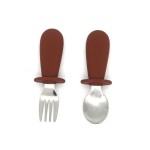 Baby Cutlery Supplier - Silicone Handle Fork