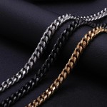 Men's Bracelet Supplier - Byzantine Imperial Stainless Steel Hip-Hop