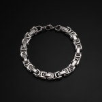 Men's Bracelet Supplier - Wholesale Great Wall Pattern Cuban Chain