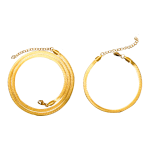 Women's Bracelet Factory - Elegant Snake Bone Stainless Steel Blade