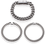 Men's Bracelet Supplier - Wholesale Magnetic Clasp Cuban Chains