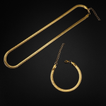 Women's Bracelet Factory - Elegant Snake Bone Stainless Steel Blade