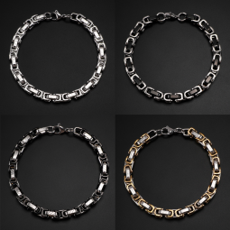 Men's Bracelet Manufacturer - Single-Piece Imperial Stainless Steel