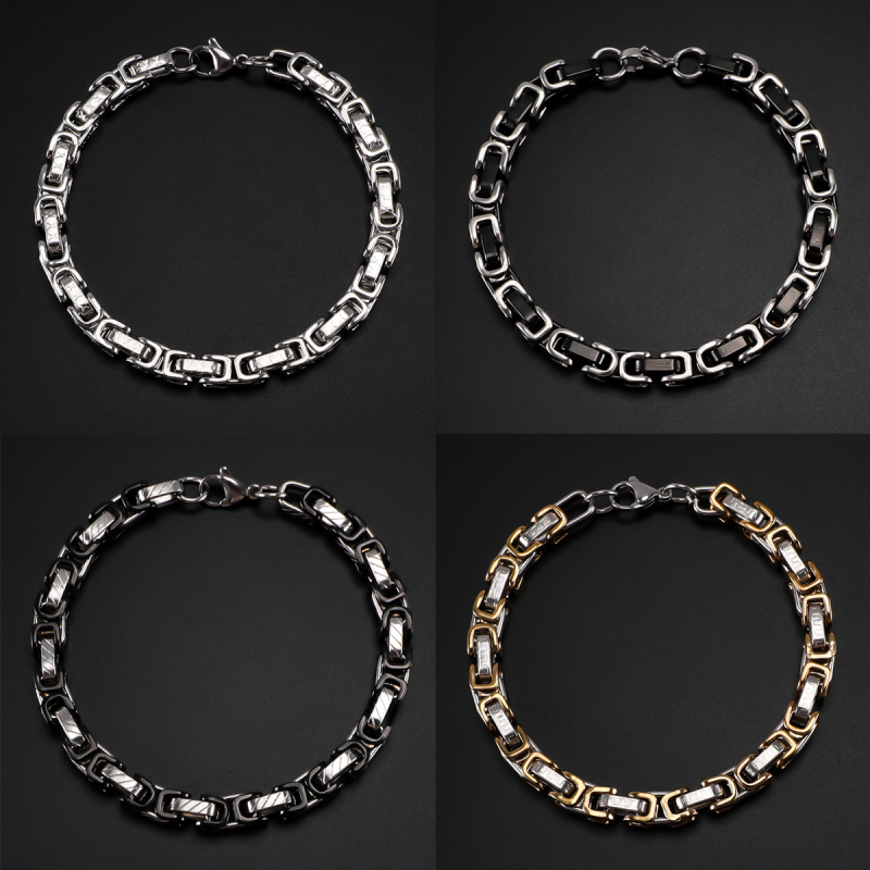 Men's Bracelet Manufacturer - Single-Piece Imperial Stainless Steel
