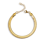 Women's Bracelet Factory - Elegant Snake Bone Stainless Steel Blade