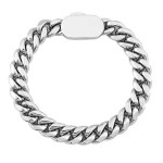 Men's Bracelet Supplier - Byzantine Imperial Stainless Steel Hip-Hop