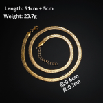 Women's Bracelet Factory - Elegant Snake Bone Stainless Steel Blade