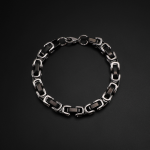 Men's Bracelet Supplier - Wholesale Great Wall Pattern Cuban Chain