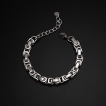 Men's Bracelet Supplier - Wholesale Great Wall Pattern Cuban Chain